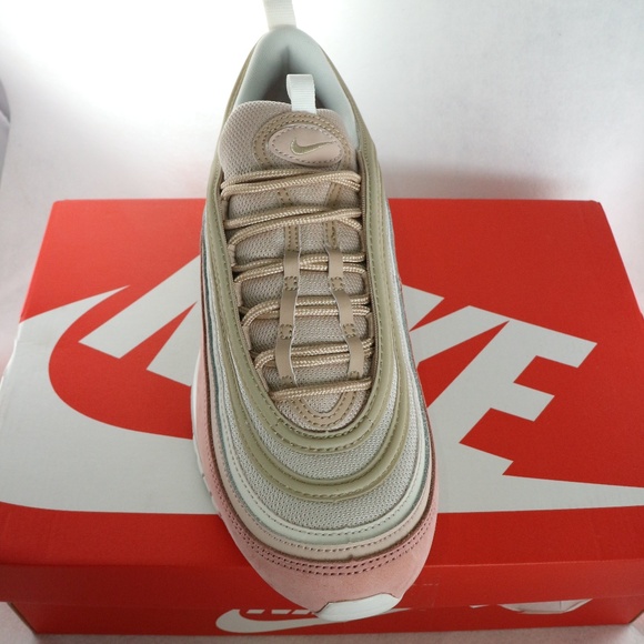 RARE NIKE Air Max 97 Premium 'Particle Beige' Sneakers Sz 9.5 US Men Sz 11 Wmn - Picture 6 of 8